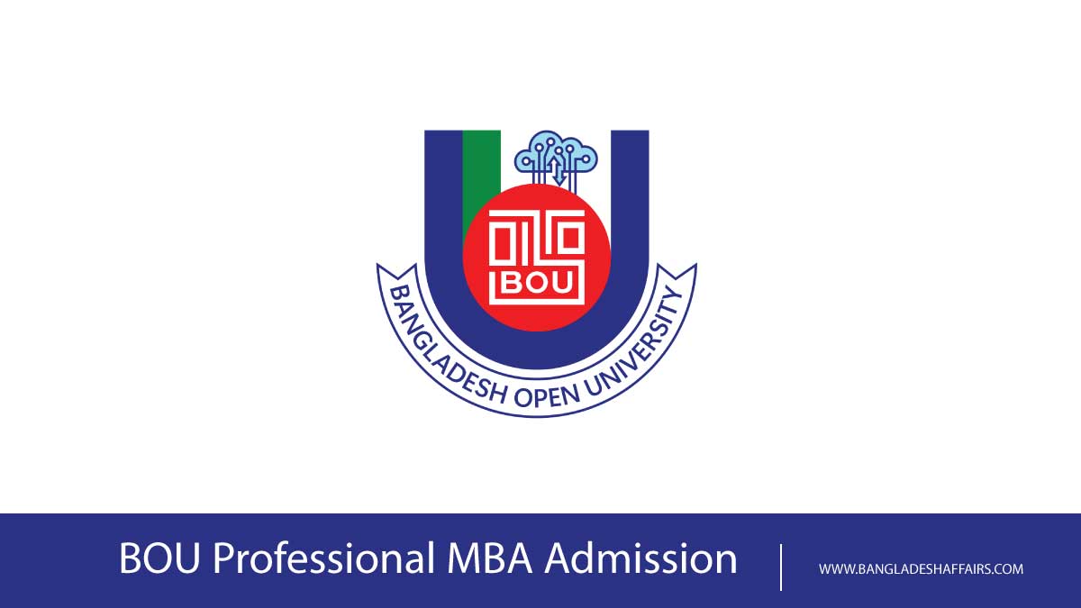 BOU Professional MBA Admission