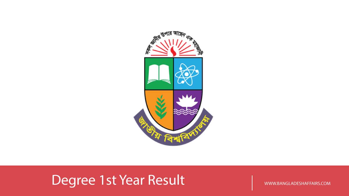 NU Degree 1st Year Result