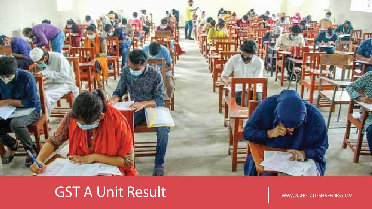 GST A Unit Result