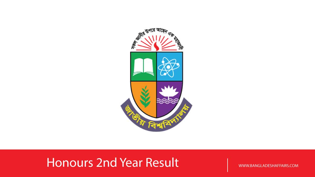 Honours 2nd Year Result